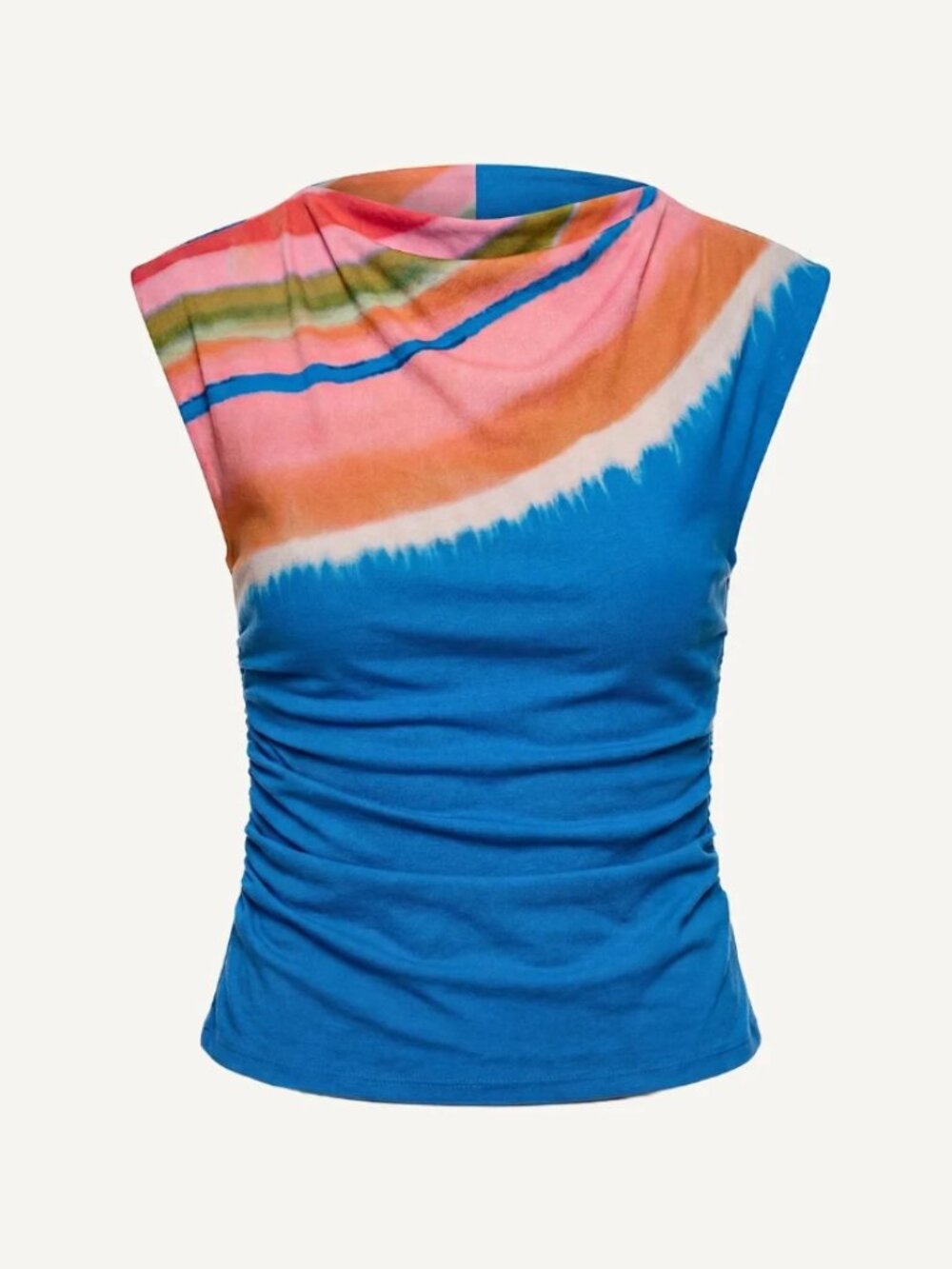 Cleobella Ellie Top | Watercolor Stripe